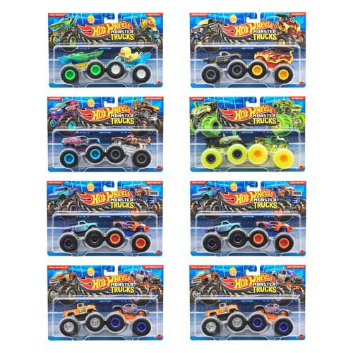 ホットウィール モンスタートラック1：64 2パックAst ミニカー BOX販売 FYJ64-987B(1セット)[ベビー玩具・赤ちゃんおもちゃ その他]