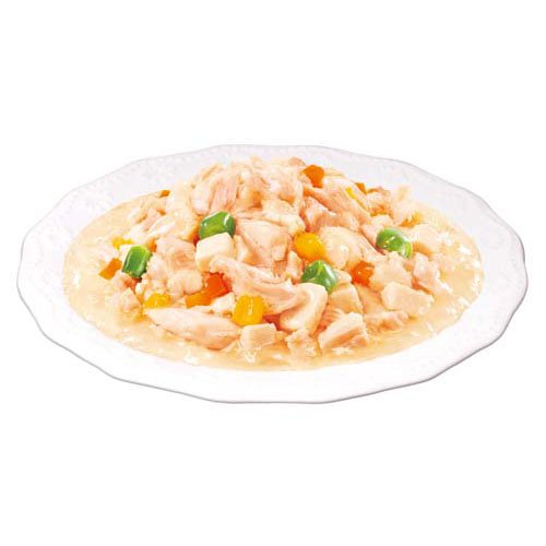 シーザー ごろっと蒸しささみ 彩り野菜入り 成犬用 ウェットフード(70g