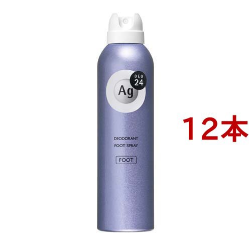 エージーデオ24 フットスプレー h 無香料(142g*12本セット)[スプレータイプ]