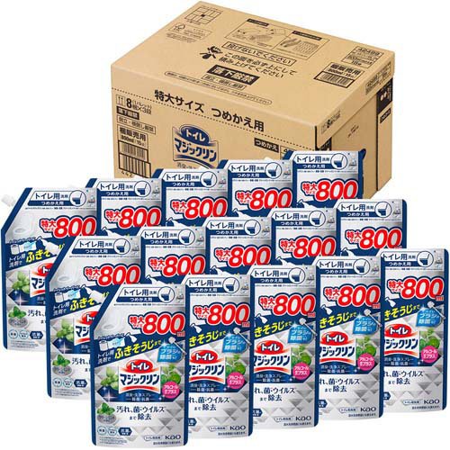 トイレマジックリン トイレ用洗剤 消臭・洗浄スプレー 除菌・抗菌 スパウト 梱販売用(800ml*15個入)[トイレ用洗剤(つめかえ用)]の通販は