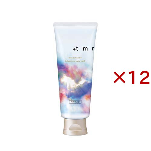 プラストゥモロー(+tmr) ブライトヒートケアマスク(145g×12セット)[トリートメント・ヘアケア その他]