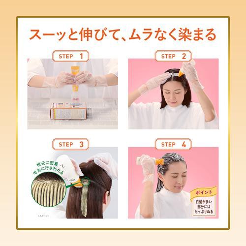 ビゲン 香りのヘアカラー 乳液 6 ダークブラウン(3箱セット)[白髪染め