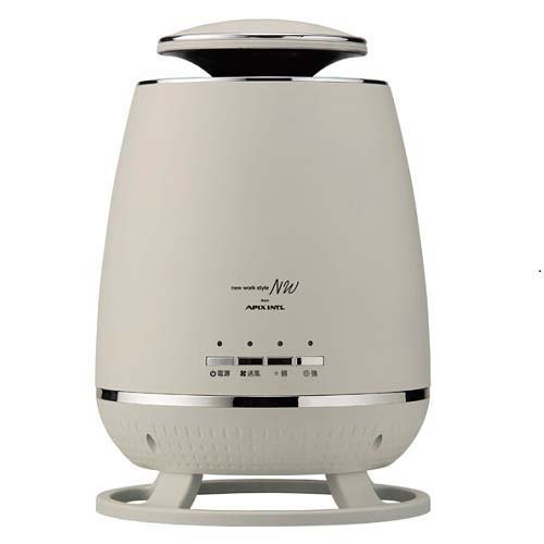 アピックス 360度 セラミックヒーター グレージュ APH-362-GY(1台)[その他 季節家電]の通販は 7,965円