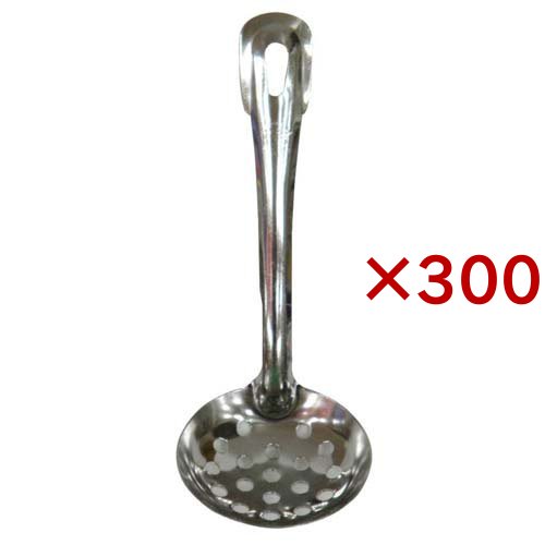 共柄 豆お玉 穴明 G-820(20g×300セット)[調理器具]