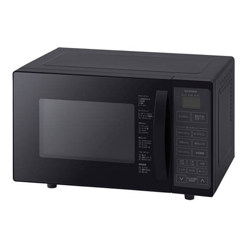 オーブンレンジ 16L ブラック MO-T1605-BH(1台)[電子レンジ・オーブンレンジ]