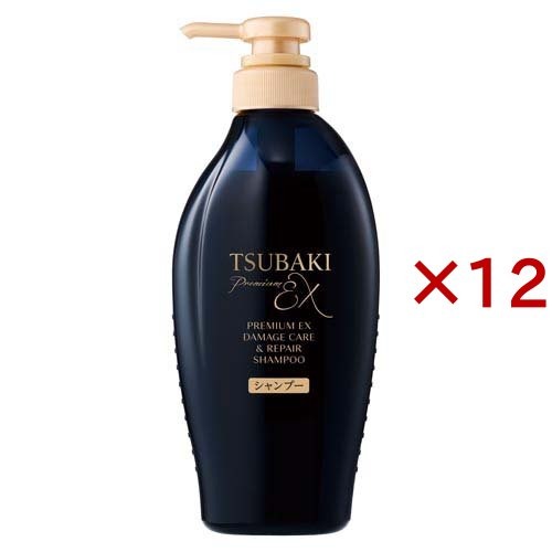 TSUBAKI プレミアムEX ダメージケア＆リペア シャンプー(450mL×12セット)[シャンプー その他]
