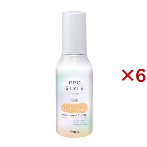 プロスタイル ヒートケア ＆ スタイリング ミルク(120ml×6セット)[ヘアスタイリング剤 その他]の通販は
