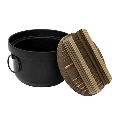 池永鉄工 南部鉄器 美味しいご飯 鉄釜 3合用 IH対応(1個)[鍋]