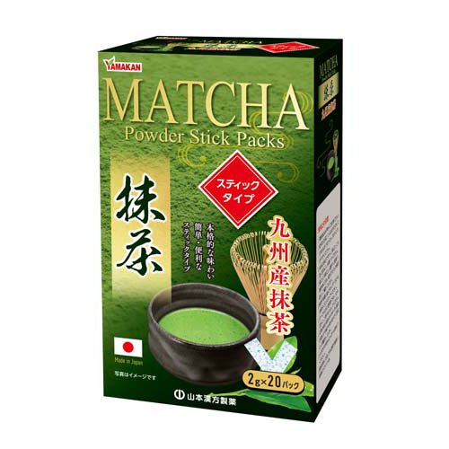 抹茶粉末100％スティック(2g×20包入)[食物繊維配合]の通販はau PAY