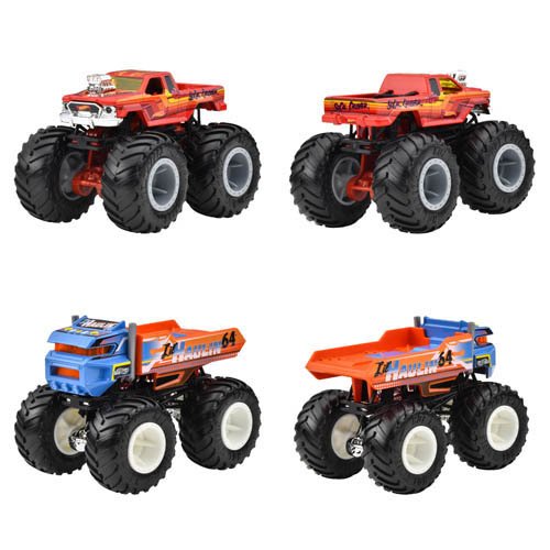 ホットウィール モンスタートラック 1：64 Ast ミニカー8台入BOX販売
