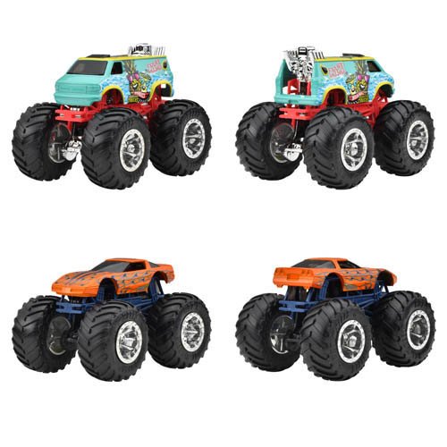 ホットウィール モンスタートラック 1：64 Ast ミニカー8台入BOX販売