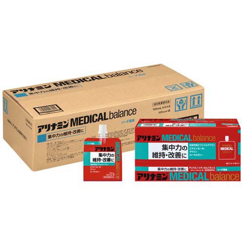 アリナミンメディカルバランス ソーダ風味(100ml×6×6)[滋養強壮・栄養補給] 8,316円