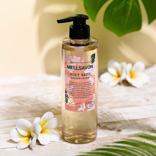 メルサボン ボディウォッシュ レスティングフラワー つめかえ(380ml*12