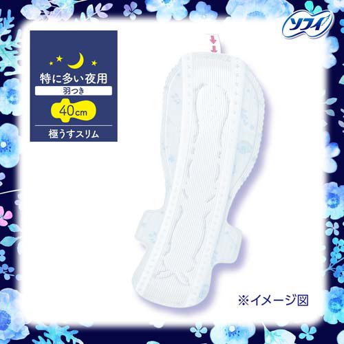 ソフィ はだおもい 極うすスリム 400 特に多い夜用 生理用品 ナプキン