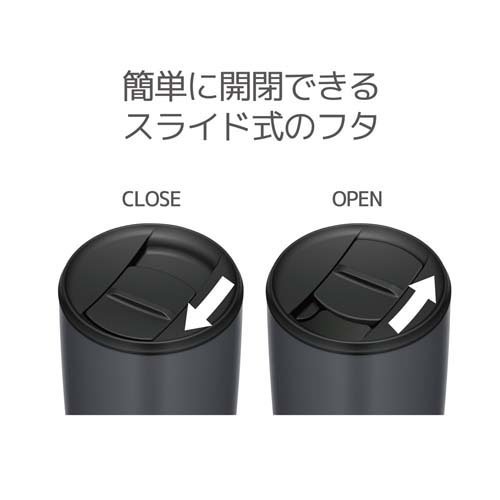 サーモス 真空断熱タンブラー 300ml ダークグレー JDP-301 DGY(2セット)[食器・カトラリー その他]