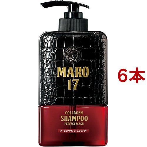 MARO17 コラーゲン シャンプー パーフェクトウォッシュ(350ml*6本セット)[シャンプー その他]の通販は 9,540円