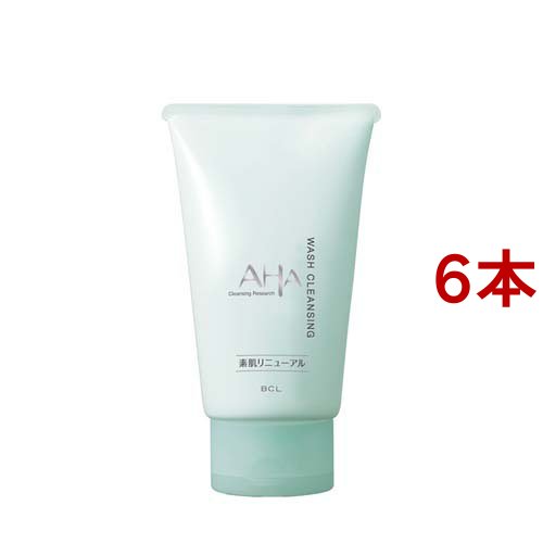 AHA クレンジングリサーチ ウォッシュクレンジング(120g*6本セット)[クレンジングフォーム]の通販は 5,498円