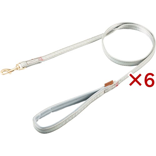 Doggy's Tailor ドッグリード ひきひも S レザースタイル グレー(6セット)[ペットのお散歩用品・おしゃれ]