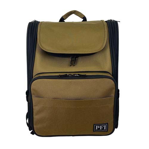 PFIキャリーバッグ コンパクトタイプ カーキ(1個)[ペットのお散歩用品・おしゃれ]