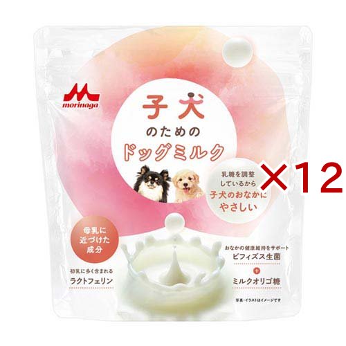 森乳サンワールド 子犬のためのドッグミルク(150g×12セット)[犬のおやつ・サプリメント]の通販は