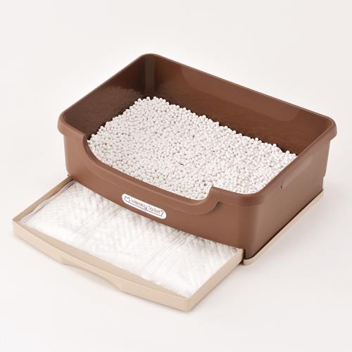 ウィークリートイレセット ブラウン(6セット)[猫砂・猫トイレ用品]_2