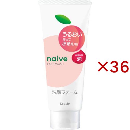 ナイーブ 洗顔フォーム(うるおい)(120g×36セット)[洗顔フォーム]
