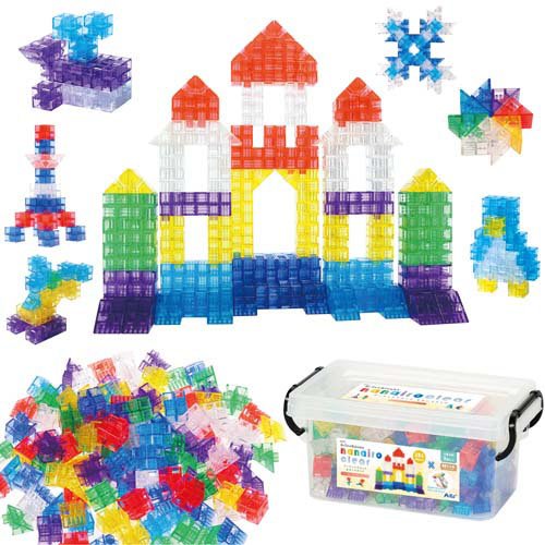 Artecブロック なないろクリア たっぷりセット(1セット)[ベビー玩具・赤ちゃんおもちゃ その他]_1
