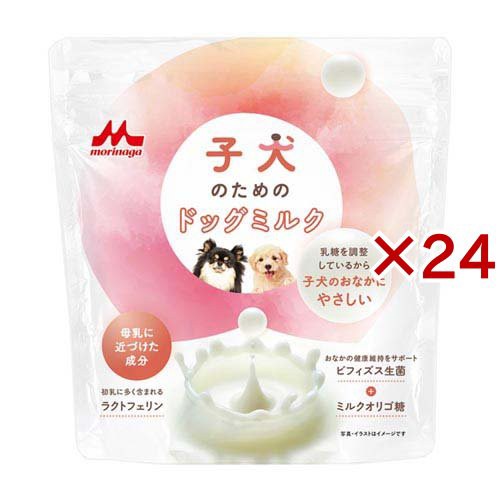 森乳サンワールド 子犬のためのドッグミルク(150g×24セット)[犬のおやつ・サプリメント]