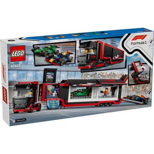 レゴ(LEGO) シティ F1(R) RB20 ＆ AMR24 レースカーとF1(R)トラック 60445(1個)[ベビー玩具・赤ちゃんおもちゃ その他]_2