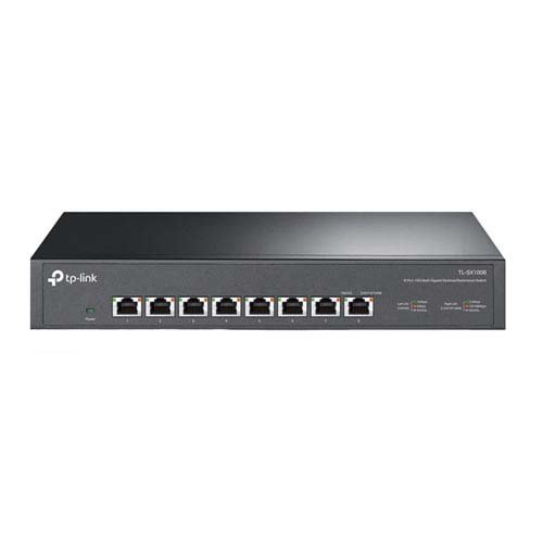 8ポート 10G デスクトップ ラックマウント スイッチ(1台)[防犯グッズ]