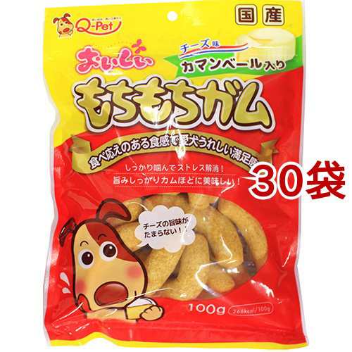 おいしいもちもちガム チーズ入り(100g*30コセット)[犬のおやつ・サプリメント]