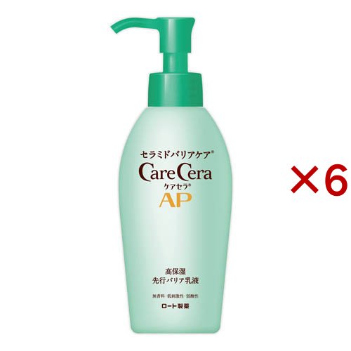 ケアセラAP 高保湿先行バリア乳液(130ml×6セット)[保湿乳液]