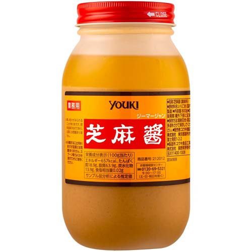 おすすめ YOUKI ユウキ食品 芝麻醤(ジーマージャン) 800g×12個入り