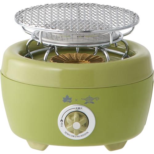 LOGOS*SENGOKU ALADDIN ポータブル ガス カセット コンロ ヒバリン(1台)[アウトドア]