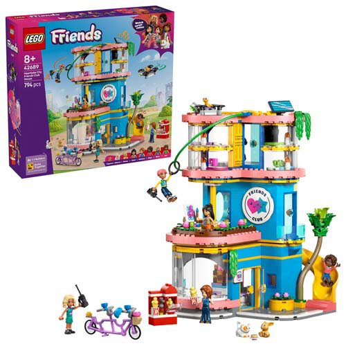レゴ LEGO フレンズ ハートレイクシティのうきうきフレンズハウス 42689(1個)[ベビー玩具・赤ちゃんおもちゃ その他]