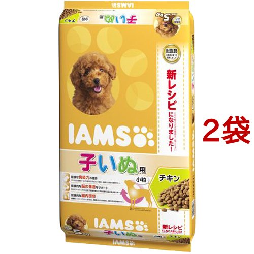 アイムス 12か月までの子いぬ用 チキン 小粒(5kg*2コセット)[ドッグフード(ドライフード)]