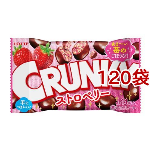 クランキーポップジョイ ストロベリー(32g*120袋セット)[チョコレート]