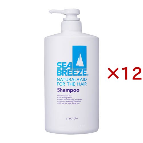 シーブリーズ シャンプー f(600mL×12セット)[シャンプー その他]