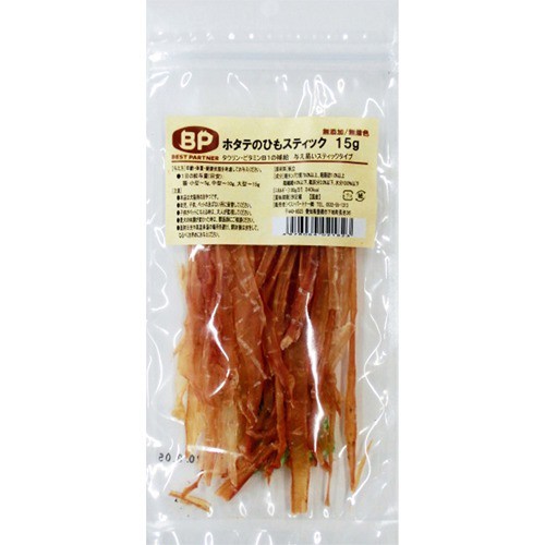 ベストパートナー ホタテのひもスティック 15g 犬のおやつ サプリメント の通販はau Pay マーケット 爽快ドラッグ