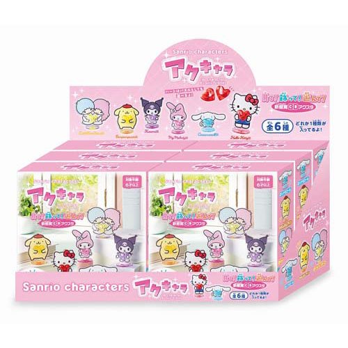 アクキャラ サンリオキャラクターズ(6個入)[ベビー玩具・赤ちゃんおもちゃ その他]