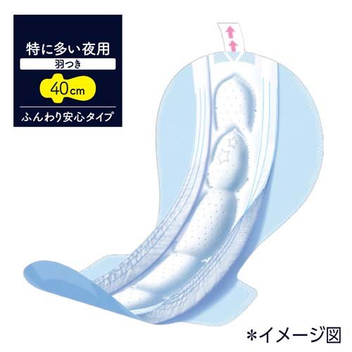 ソフィ 超熟睡ガード 特に多い夜用 羽つき 40cm(16個入*12袋セット)[ナプキン 夜用 羽付き]_2