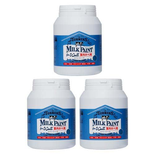 ターナー ミルクペイントforウォール No.535 ブルームーン(450ml×3セット)[塗料]の通販は