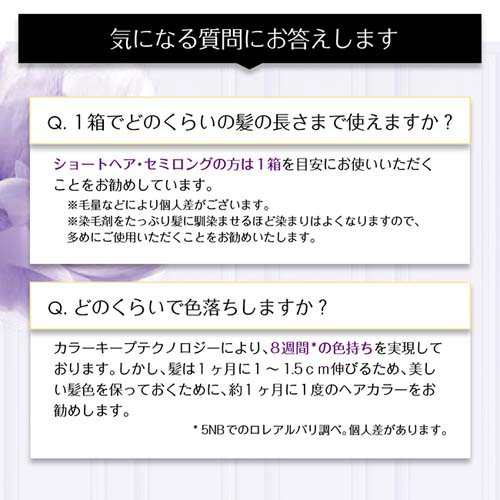 ロレアル パリ エクセランス R クリームタイプ 5nb 自然な栗色 1セット 白髪染め 女性用 の通販はau Pay マーケット 爽快ドラッグ