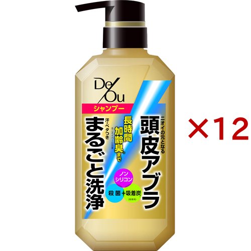 デ・オウ 薬用スカルプケアシャンプー(400ml×12セット)[フケ・かゆみ・スカルプケアシャンプー]