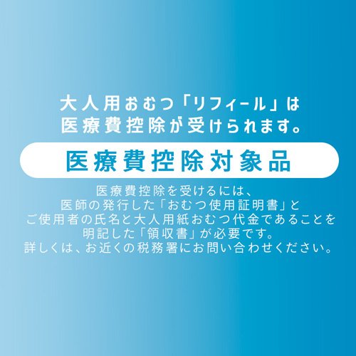 大人用おむつ Lサイズ リフィール 超薄型パンツ 快適下着 NAD-L22-2(22枚入×8セット)[大人紙おむつ パンツ]_14