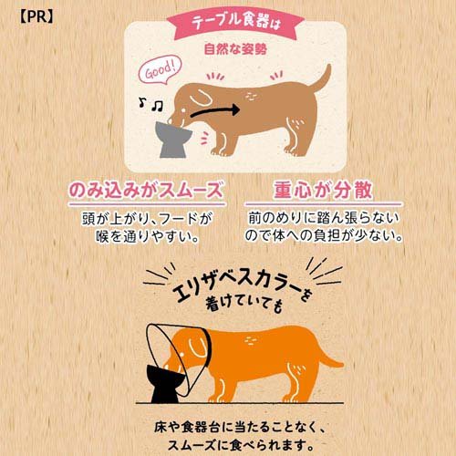 ステンレスのテーブル食器 犬用 M(6セット)[ペットの雑貨・ケアグッズ]_4