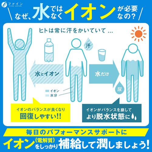ファイン イオンドリンク スポーツドリンク味(22本入×30セット(1本3.2g))[スポーツドリンク その他]