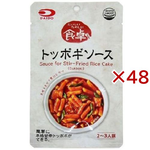 トッポギソース(80g×48セット)[インスタント食品 その他]