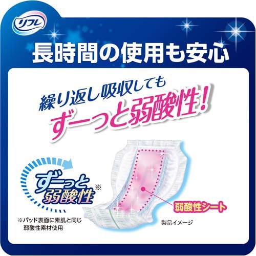 リフレ お肌のことを考えた1枚で一晩中安心パッド6回吸収お得用パック36枚×4袋 お肌のことを考えた1枚で一晩中安心パッド 6回吸収 | リフレ