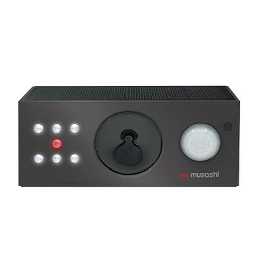 ムサシ ソーラー鳥しっし REP-700(1台)[園芸用資材・雑品]